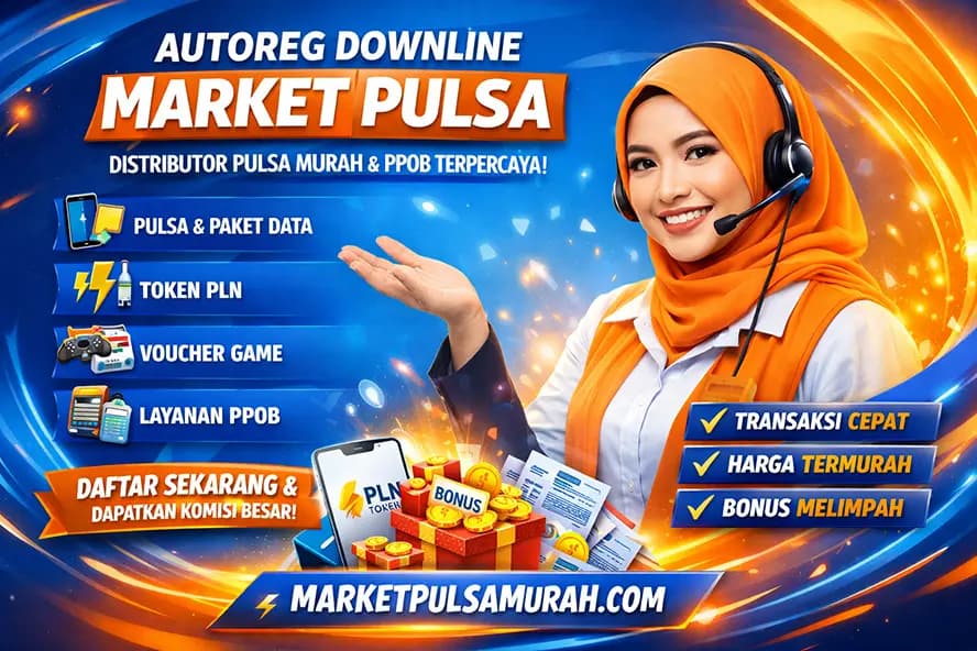 Autoreg Downline Market Pulsa Gratis & Mudah