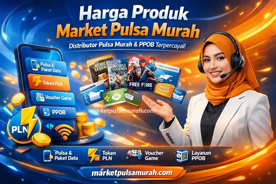Daftar harga produk Market Pulsa