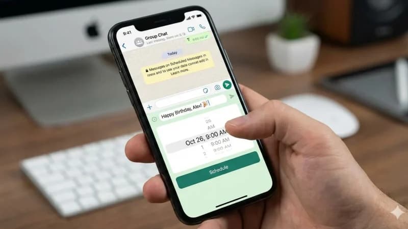 Tunda Kirim Pesan di WhatsApp Sekarang Bisa, Ini Cara Jadwalkannya!