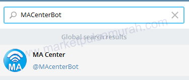 Market Pulsa Telegram MACenterBot