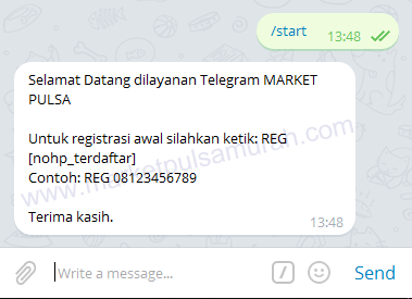 Market Pulsa Telegram paralel