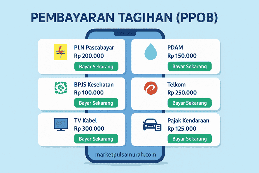 Layanan Pembayaran Market Pulsa