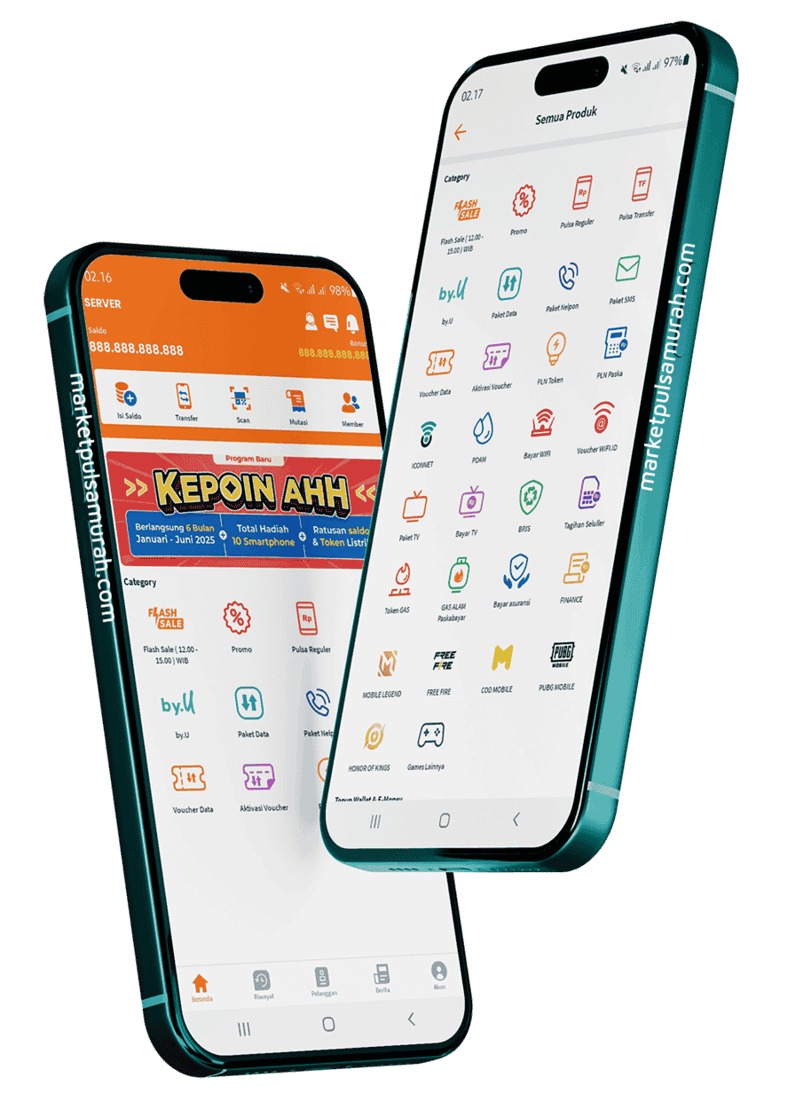 app mobile market pulsa