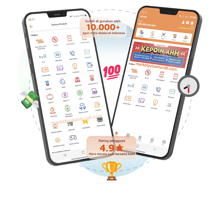 apps market agen pulsa