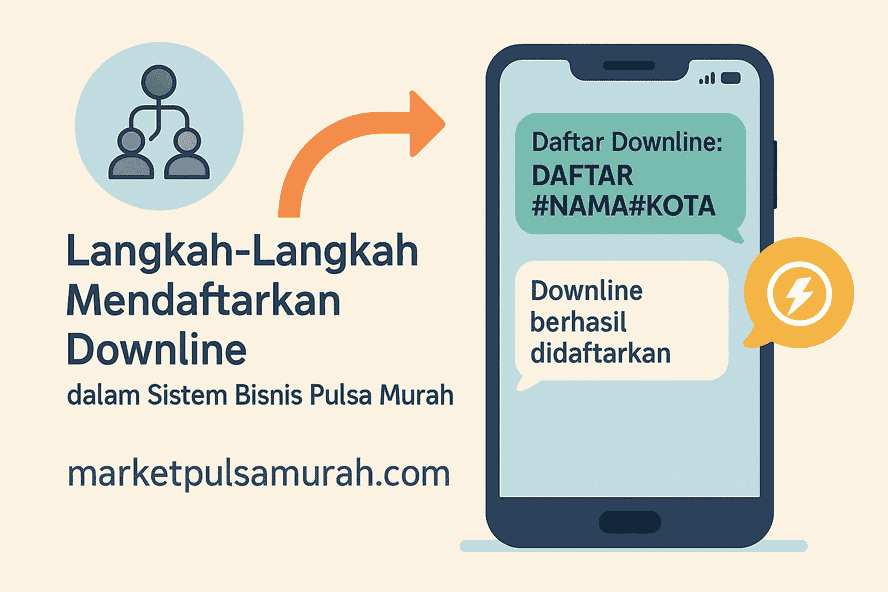 daftar downline pulsa
